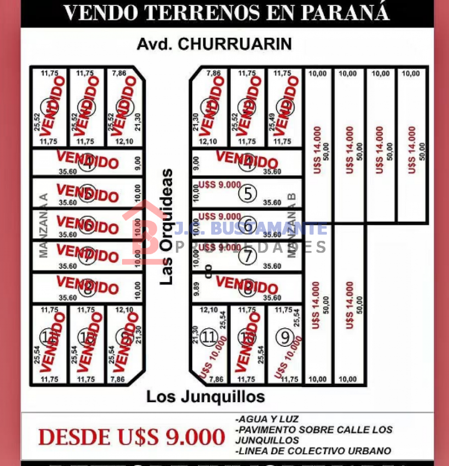 Venta Terreno Bo Las Rosas 